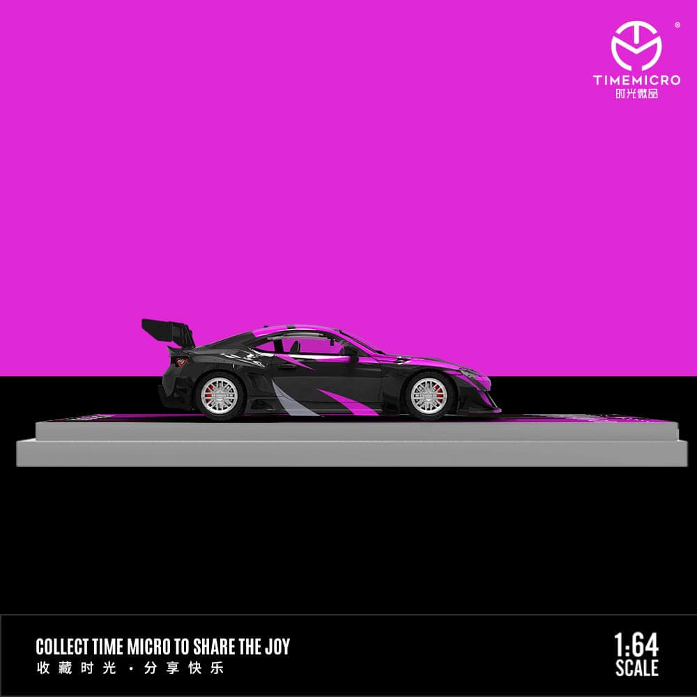 Time Micro Future Toyota 86 Concept Black Purple - Limited Edition