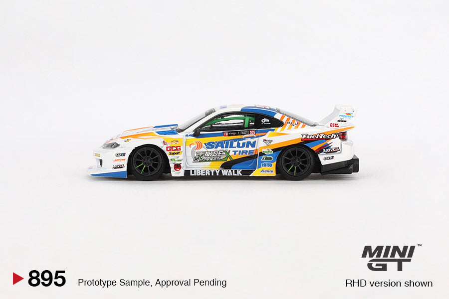 Mini GT LB Super Silhouette Nissan S15 SILVIA 2023 Formula Drift Japan #895