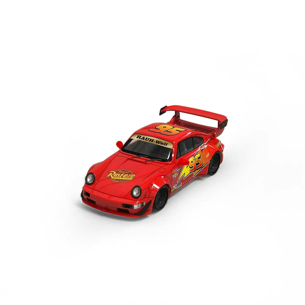 Cool Car Porsche 964 Lightning Mcqueen Livery