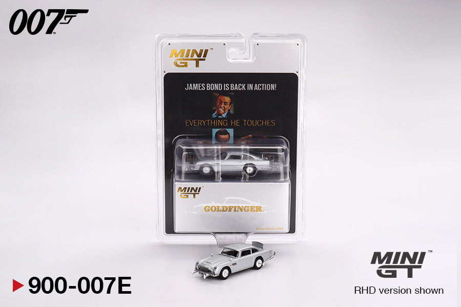 Mini GT Aston Martin DB5 Goldfinger James Bond 007 #900