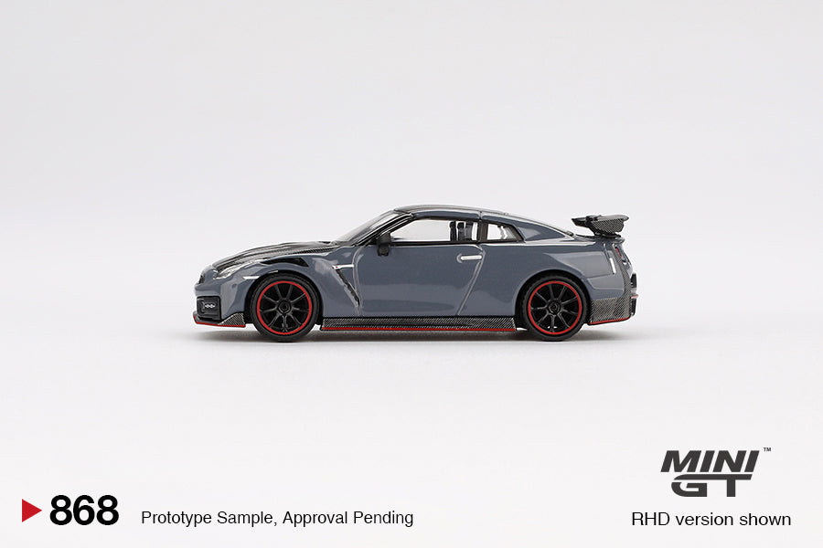 Mini GT Nissan GT-R Nismo (R35) 2024 Stealth Gray #868