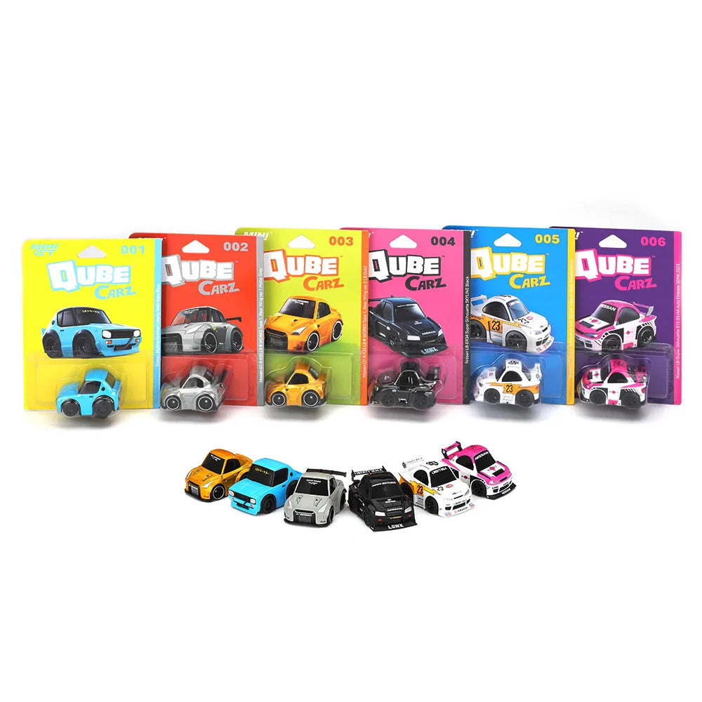 Mini GT Qube Carz - Set of 6 - QZ Series