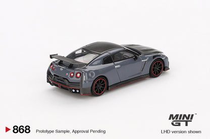 Mini GT Nissan GT-R Nismo (R35) 2024 Stealth Gray #868