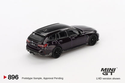 Mini GT BMW M3 M Performance Touring Daytona Violet #896