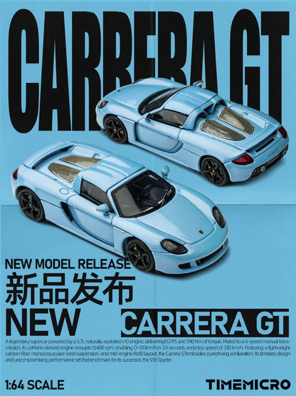 Time Micro Porsche Carrera GT Baby Blue