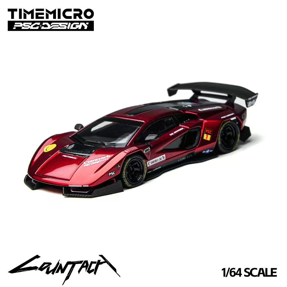 Time Micro PSC Design Lamborghini Countach "V" Scarlet Red
