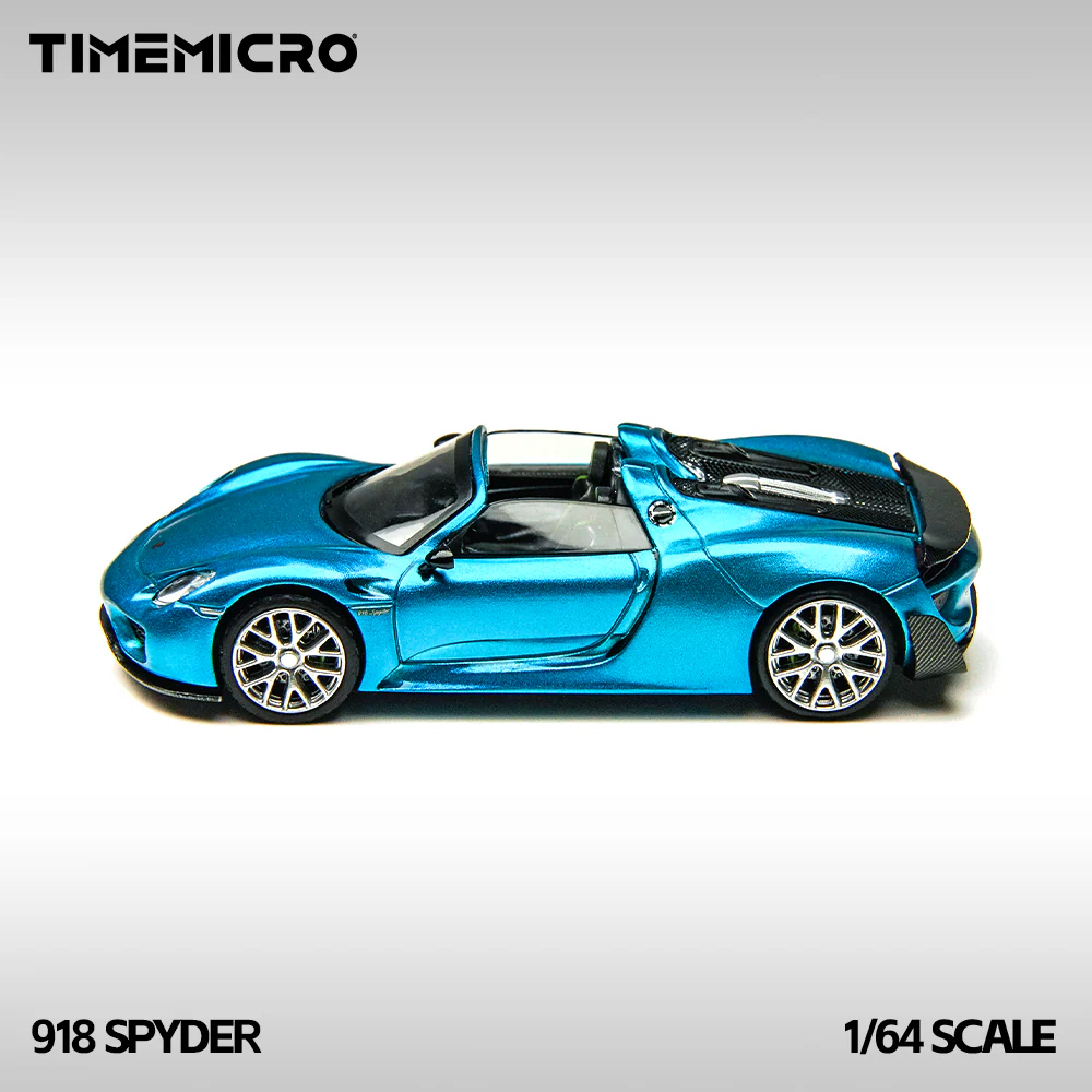 Time Micro Porsche 918 Spyder Metalic Blue - Limited Edition