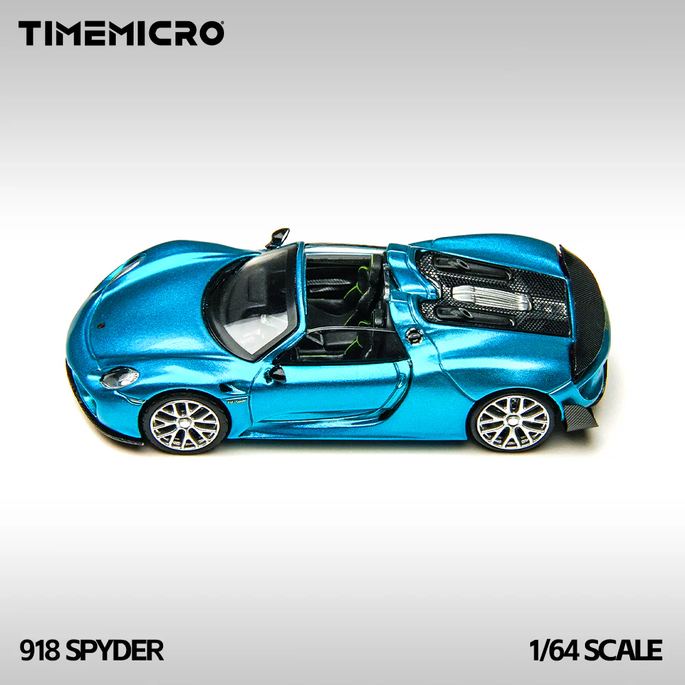 Time Micro Porsche 918 Spyder Metalic Blue - Limited Edition