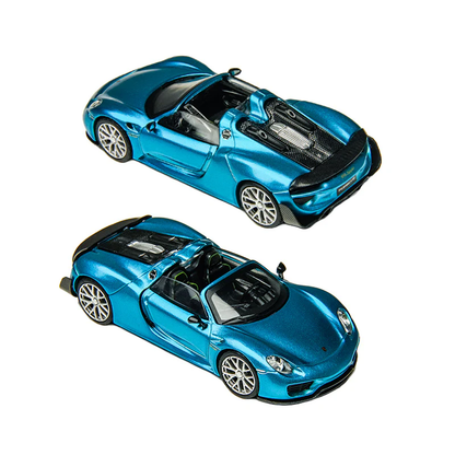 Time Micro Porsche 918 Spyder Metalic Blue - Limited Edition