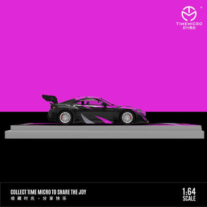 Time Micro Future Toyota 86 Concept Black Purple - Limited Edition