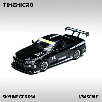 Time Micro Nissan Skyline GTR R34 Black