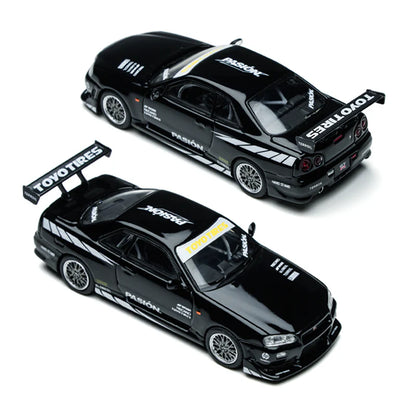 Time Micro Nissan Skyline GTR R34 Black