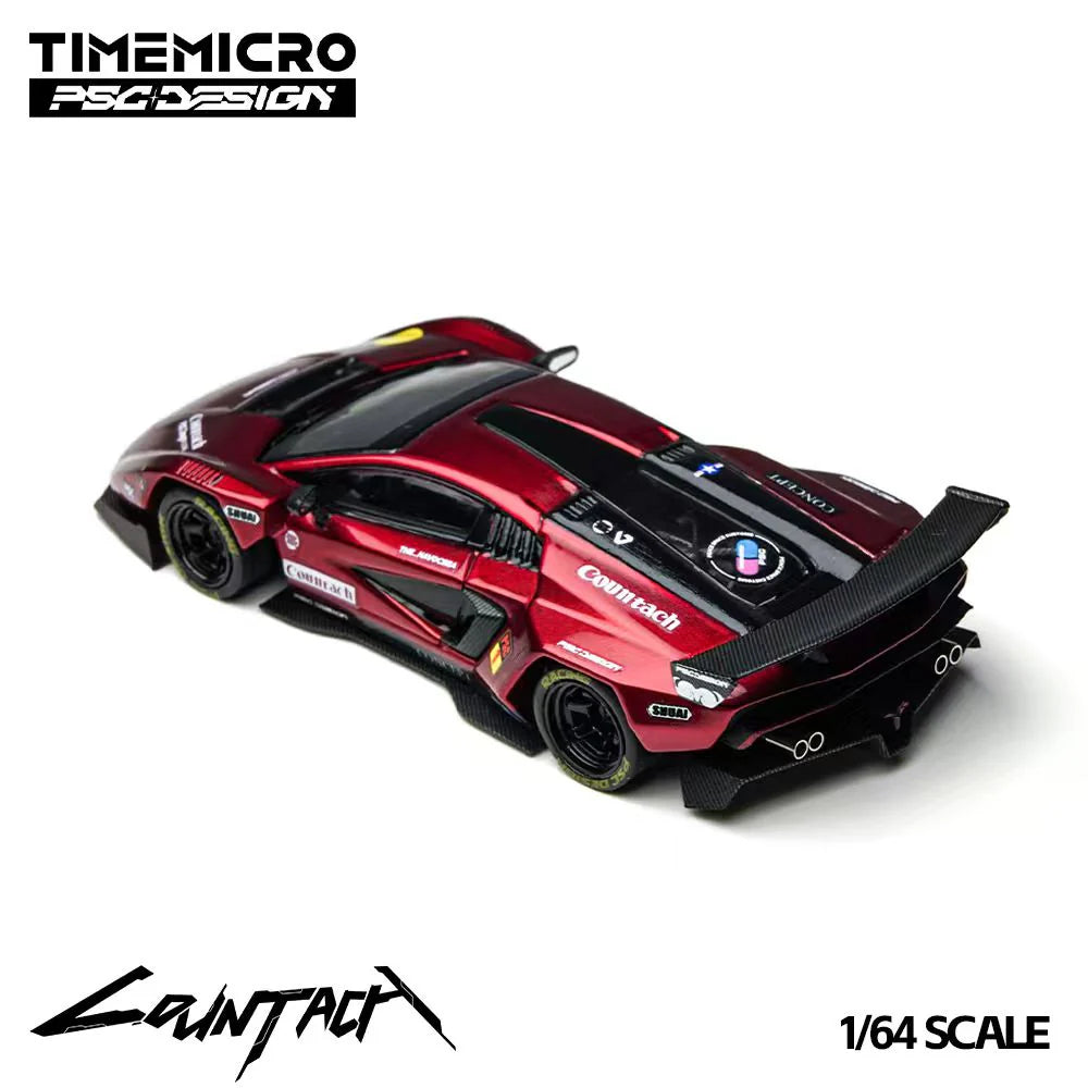Time Micro PSC Design Lamborghini Countach "V" Scarlet Red