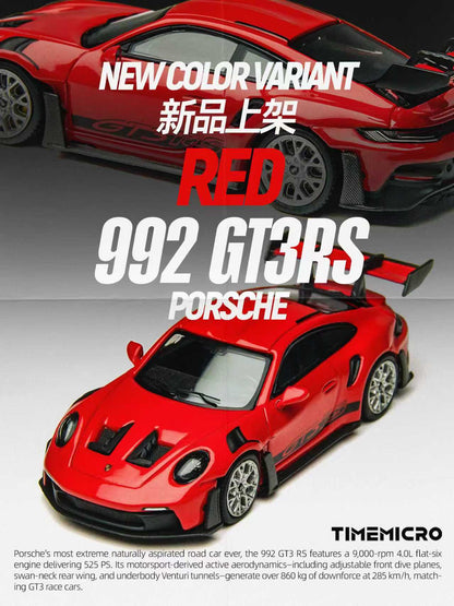 Time Micro Porsche 911 GT3 RS Red - Limited Edition