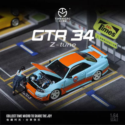 Time Micro Nissan GTR R34 Gulf - Limited Edition