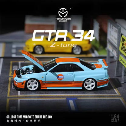 Time Micro Nissan GTR R34 Gulf - Limited Edition