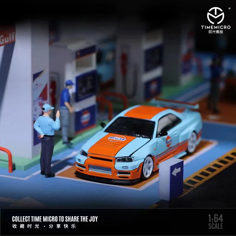 Time Micro Nissan GTR R34 Gulf - Limited Edition