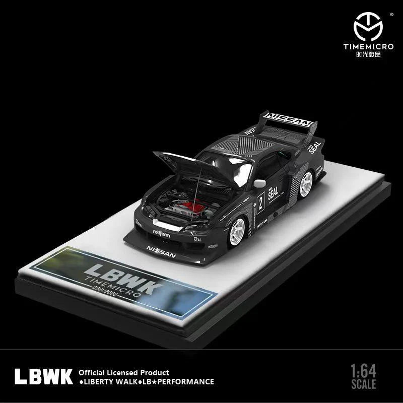 Time Micro Nissan Silvia S15 LBWK Black - Limited Edition