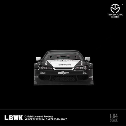 Time Micro Nissan Silvia S15 LBWK Black - Limited Edition
