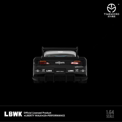 Time Micro Nissan Silvia S15 LBWK Black - Limited Edition