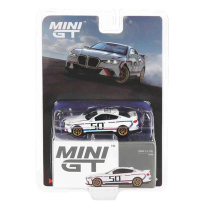 Mini GT BMW 3.0 CSL White #863