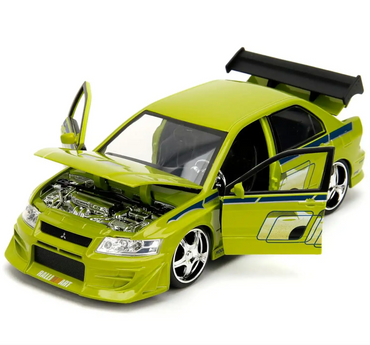 Jada Fast & Furious Brian's Mitsubishi Lancer Evolution VII Green