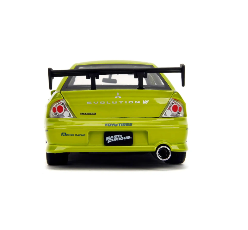 Jada Fast & Furious Brian's Mitsubishi Lancer Evolution VII Green