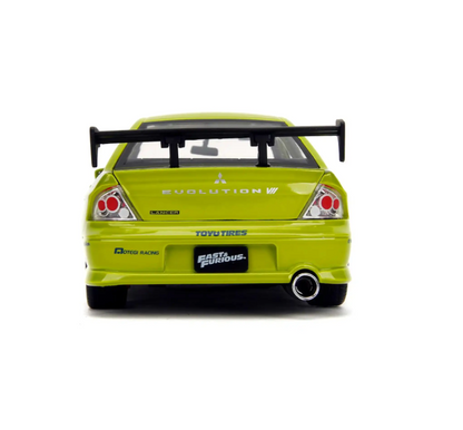 Jada Fast & Furious Brian's Mitsubishi Lancer Evolution VII Green