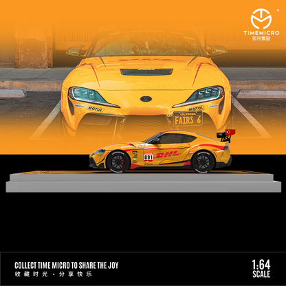 Time Micro Toyota Supra A90 Orange DHL - Limited Edition