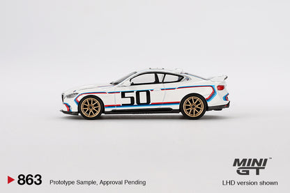 Mini GT BMW 3.0 CSL White #863