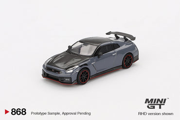 Mini GT Nissan GT-R Nismo (R35) 2024 Stealth Gray #868