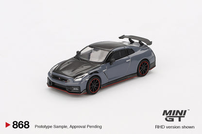Mini GT Nissan GT-R Nismo (R35) 2024 Stealth Gray #868
