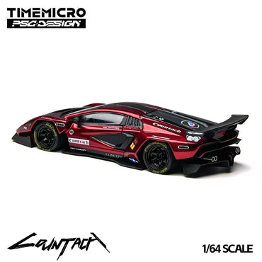 Time Micro PSC Design Lamborghini Countach "V" Scarlet Red