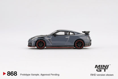 Mini GT Nissan GT-R Nismo (R35) 2024 Stealth Gray #868