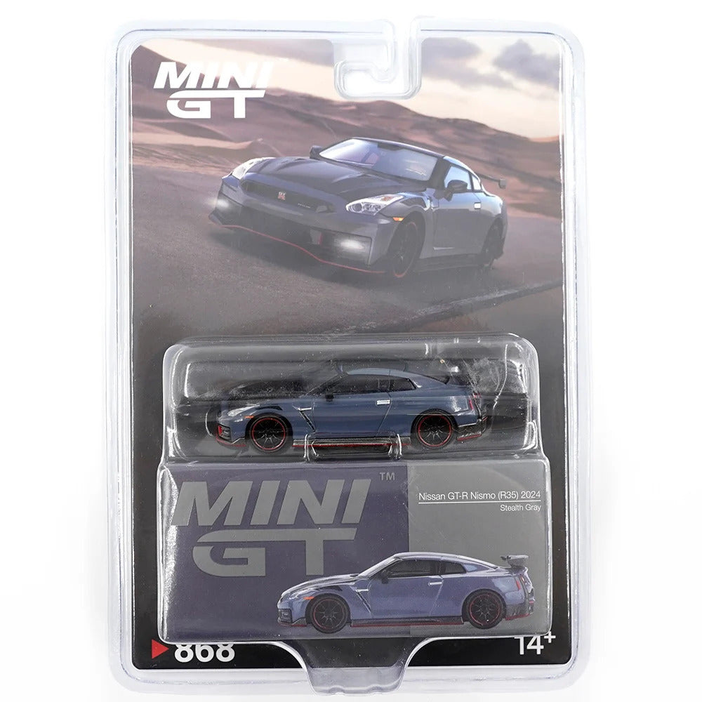 Mini GT Nissan GT-R Nismo (R35) 2024 Stealth Gray #868